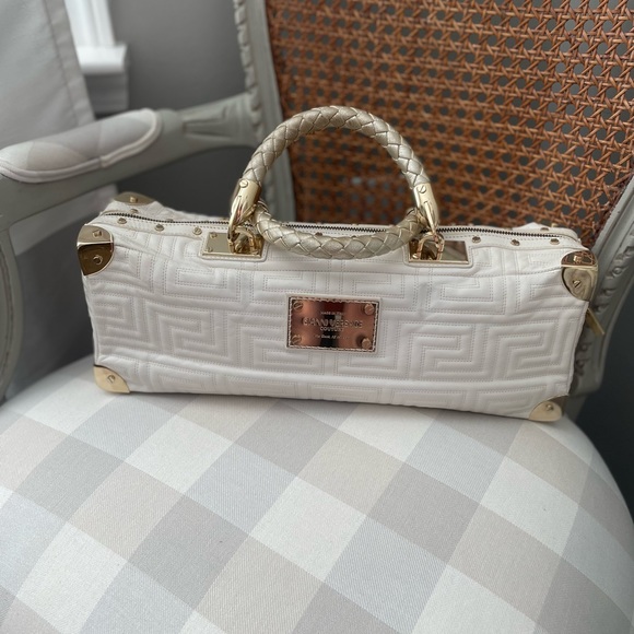 Versace Couture “Snap Out of it” leather box top bag - Picture 8 of 12